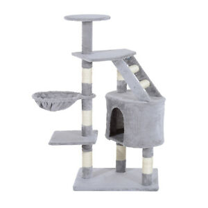 Cat Tree Condo Scratching Post Kitten Climb Furniture Activity Center 49"