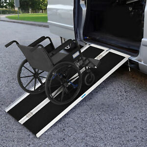 Portable Wheelchair Ramp Wheelchair Ramp for Steps 5&