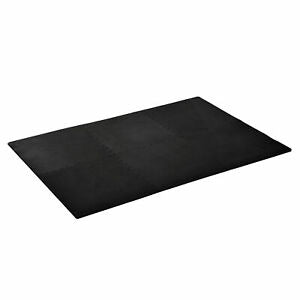 Soft Interlocking Floor Mats 216 Square Feet Waterproof Exercise Workout