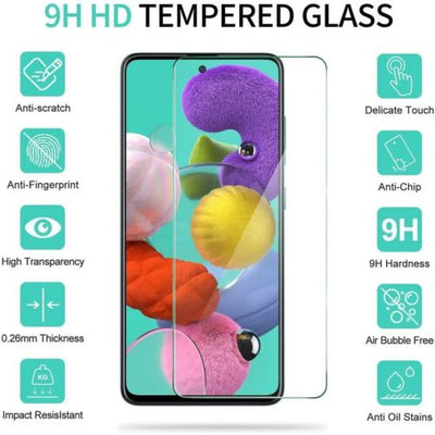 Premium Tempered Glass Screen Protector for Samsung Galaxy A51