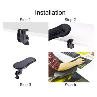 Support Armrest Pad Computer Table Support Arm Wrist Rest Computer Hand Bracket