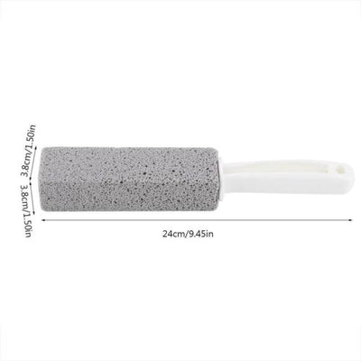 2pcs Water Toilet Bowl Natural Pumice Stone Cleaner Brush Wand Cleaning Brushes