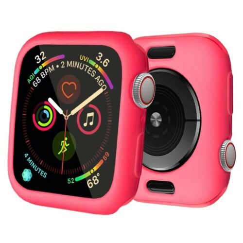 Apple Watch Case Silicone Lightweight Slim Soft Cover For Series 1 2 3 4 5 6 SE