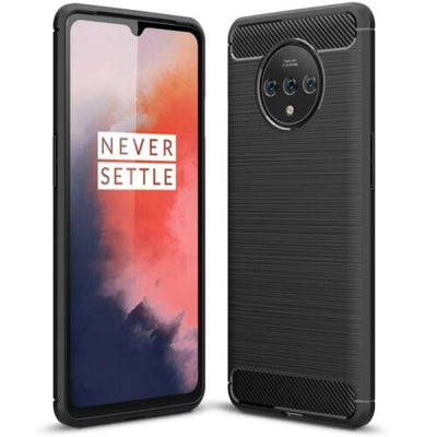 For OnePlus 8 Pro 7 7T 6 6T Case - Carbon Fiber Protective Soft TPU Cover