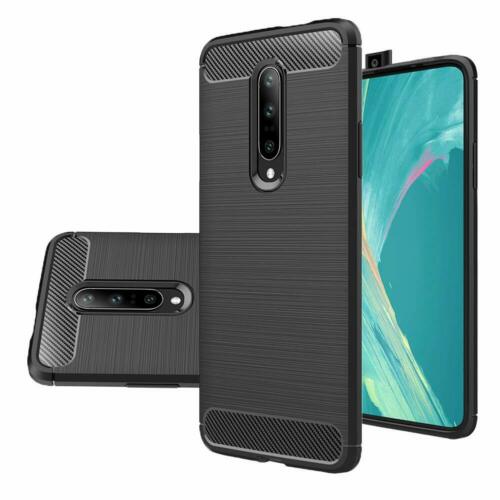 For OnePlus 8 Pro 7 7T 6 6T Case - Carbon Fiber Protective Soft TPU Cover