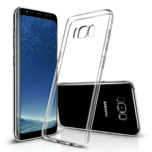 For Samsung Galaxy S8 & S8 Plus Case - Clear Thin Soft TPU Silicone Back Cover