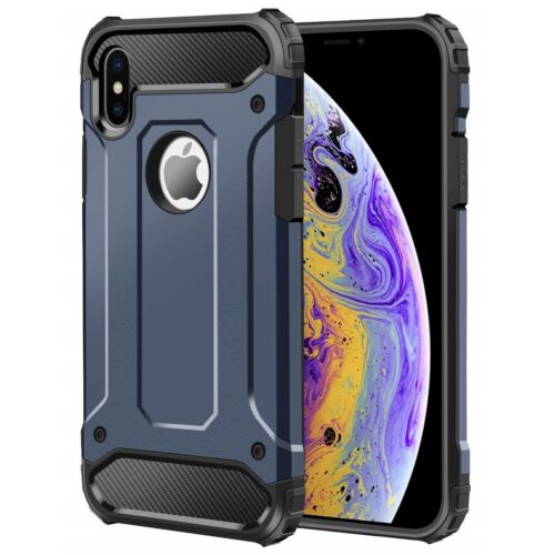 Heavy Duty Dual Layer Shockproof Hard Armor Case Cover For iPhone X / XS Max