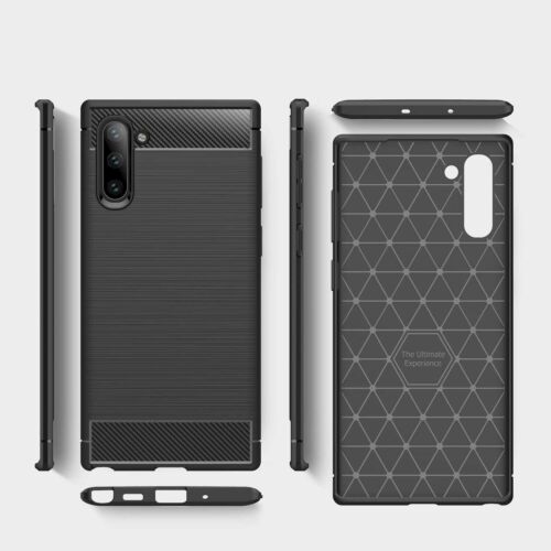 For Samsung Galaxy Note 10 & Note 10 Plus Case Carbon Fiber Slim Armor Cover