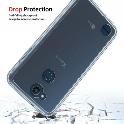 For LG X Power 3 Case - Crystal Clear Thin Soft TPU Transparent Back Cover