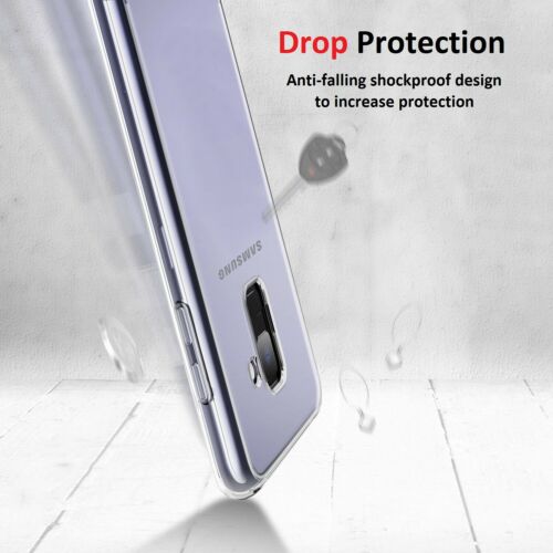 For Samsung Galaxy A8 2018 Case - Clear Thin TPU Transparent Back Cover