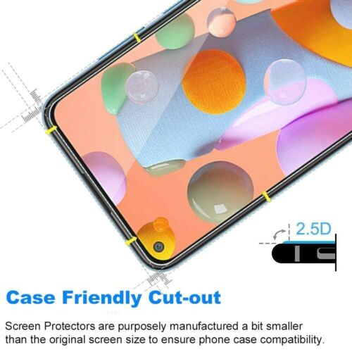 Premium Tempered Glass Screen Protector for Samsung Galaxy A11