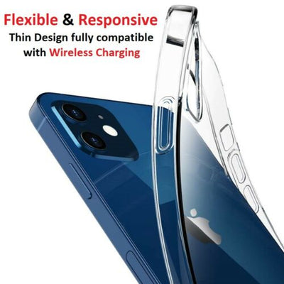 Premium Clear Case Back Cover For iPhone 12 Pro / 12 Mini / 12 Pro Max