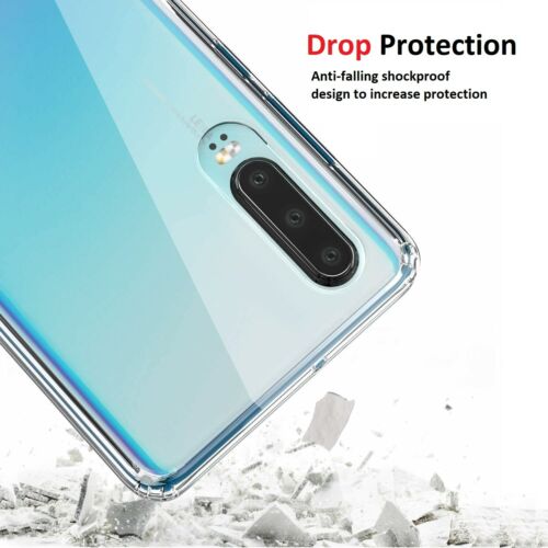 For Huawei P30 Case - Clear Thin Soft TPU Transparent Silicone Cover