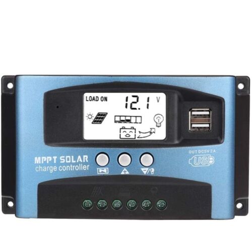 30A-100A MPPT Solar Panel Charge Controller Solar Regulator 24V Auto Battery