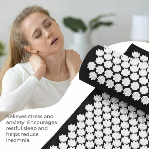 Acupressure Massage Lotus Mat With pillow for Pain Stress Soreness Pain Relief