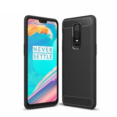 For OnePlus 8 Pro 7 7T 6 6T Case - Carbon Fiber Protective Soft TPU Cover