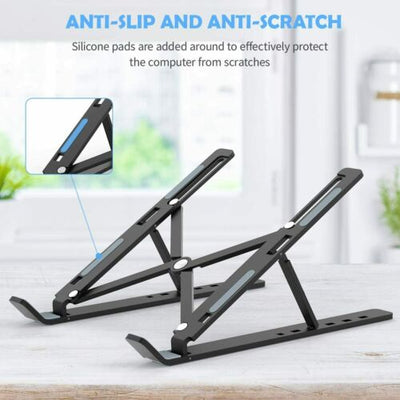 Adjustable Metal Portable Laptop Stand Holder Mount For Macbook iPad Laptop