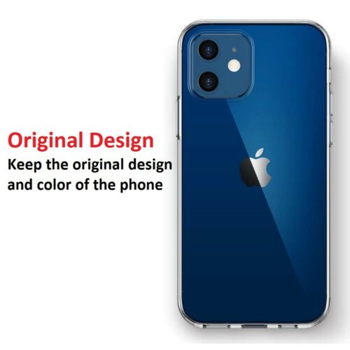 Premium Clear Case Back Cover For iPhone 12 Pro / 12 Mini / 12 Pro Max