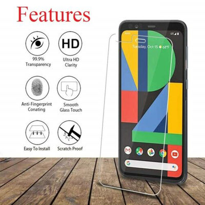 Premium Tempered Glass Screen Protector for Google Pixel 4a 4G 5G Pixel 4 / XL