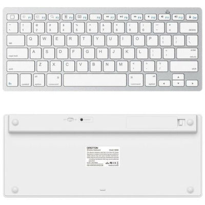 Slim Bluetooth Wireless 3.0 Keyboard for PC Windows Laptop Apple Mac iPad Tablet