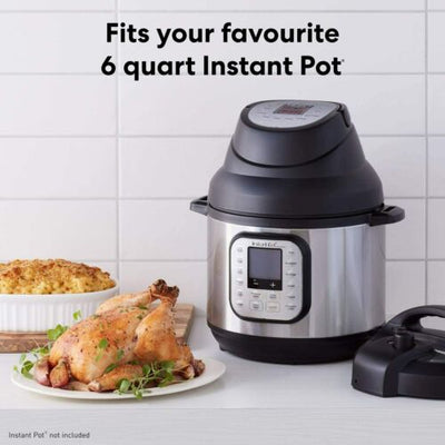 Instant Pot Air Fryer Lid 6 in 1 No Pressure Cooking Functionality
