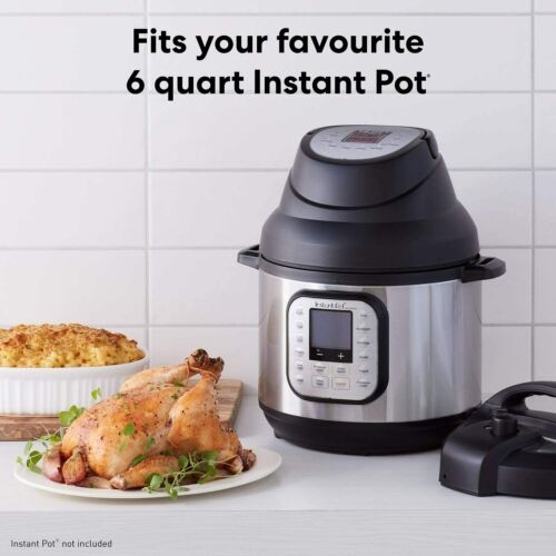 Instant Pot Air Fryer Lid 6 in 1 No Pressure Cooking Functionality