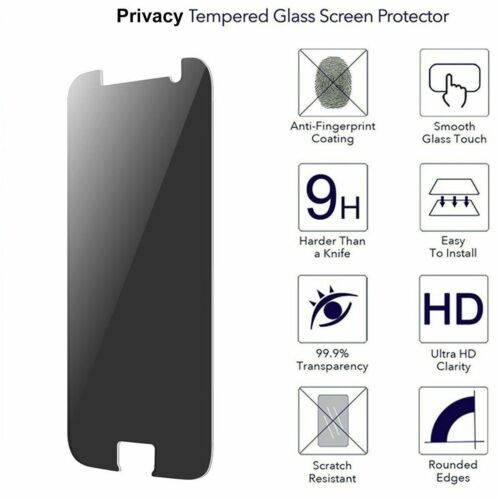 Privacy Anti-Spy Tempered Glass Screen Protector for Samsung Galaxy A8 2018