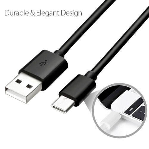 USB Type C 3.1 Cable Data Sync Charging For Samsung A5 2017 S9 S20 FE LG Velvet