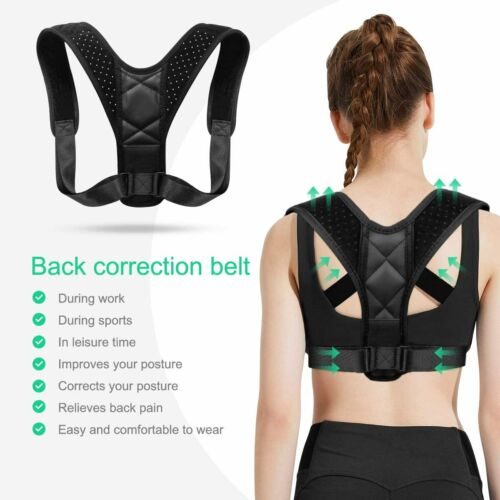 Back Posture Corrector For Men & Women Adjustable Pain Relief  Back & Shoulder