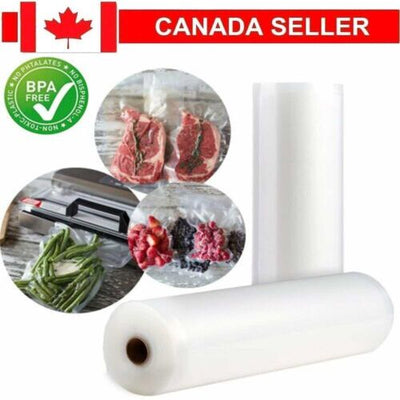 4x Vacuum Food Sealer Bags Rolls Dry Wet Food Bags Saver Seal Storage 28M*500CM