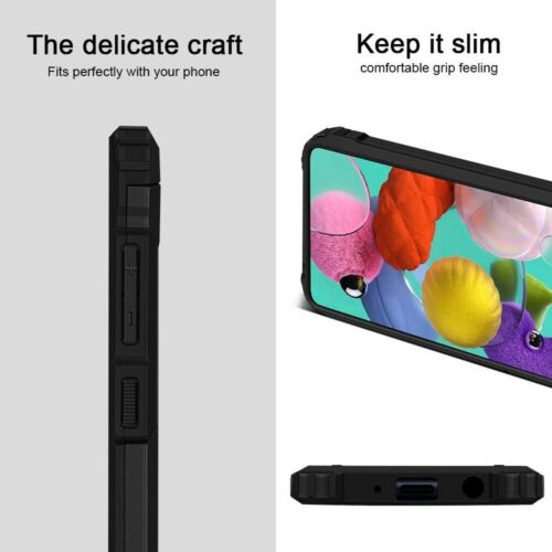 For Samsung Galaxy A51 & A71 Case - Heavy Duty Shockproof Hard Armor Cover