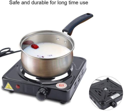 CA Electric Stove Hot Plate Cooking Portable Single Burner Stove Multipurpose