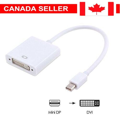 Mini Display Port DP Male to 24+5 pin DVI Female Cable Convertor Adapter for PC