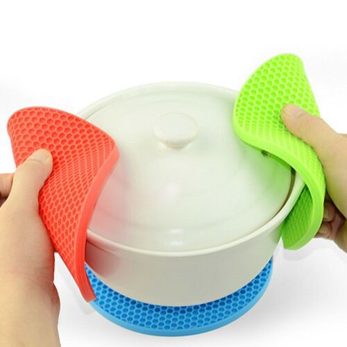 Silicone Pot Holders Trivets Mat For Pots and Pans Kitchen Heat Resistant Pads