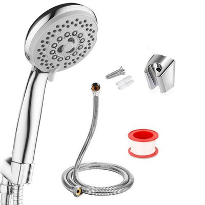 Stainless Steel Multi funtional Handheld Shower Head With Hose Bathroom For Home