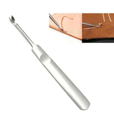 115U Shaped Stitching Groover Leather Hand Craft Tool For Leather Edge Skiving 1