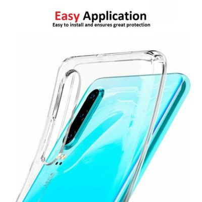 For Huawei P30 Case - Clear Thin Soft TPU Transparent Silicone Cover