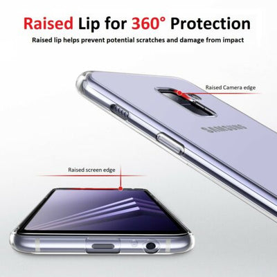 For Samsung Galaxy A8 2018 Case - Clear Thin TPU Transparent Back Cover