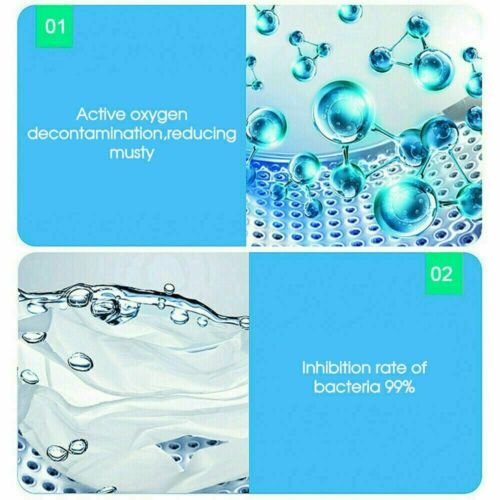 12PCS Multi-functional Washing Machine Tub Bomb Cleaner Effervescent Tablets CA