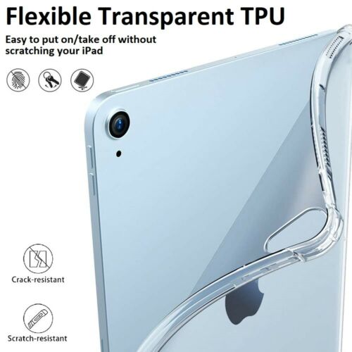 Premium Clear Bumper Case Cover For Apple iPad - ALL MODELS AVAILABLE