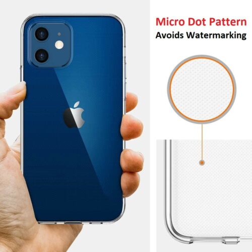 Premium Clear Case Back Cover For iPhone 12 Pro / 12 Mini / 12 Pro Max