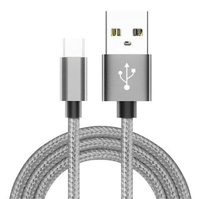 Braided Micro USB Charger Charging Cable for Samsung S7 / Edge S5 6 J3 LG G4 PS4