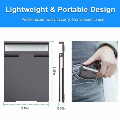 Foldable Phone Stand Holder Mount Desk For iPhone 7 8 XR 11 12 Samsung S8 S9 S10