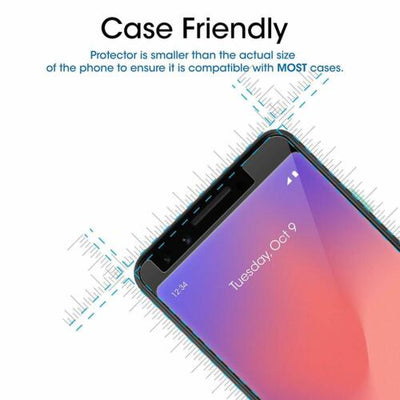 (2 Pack) Premium Screen Protector Cover for Google Pixel 3 / 3 XL / 3a / 3a XL