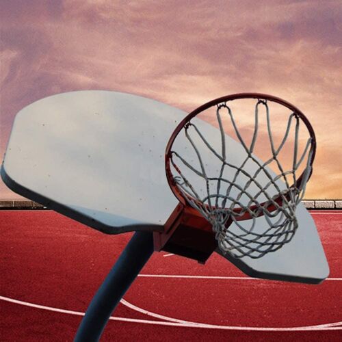 Standard Basketball White Net Hoop Rim Heavy Duty Replacement Polyester MeshCA