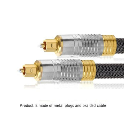 Premium Toslink Optical Fiber Cable S/PDIF 5.1 7.2 Digital Audio 1.5M