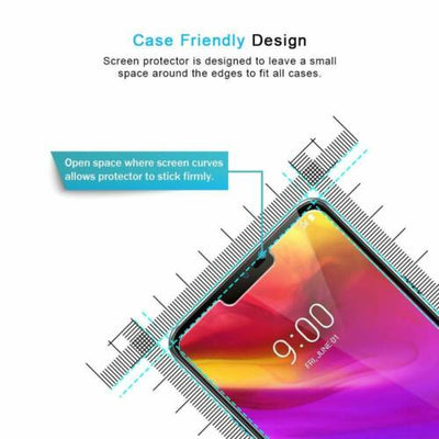 (2 PACK) Premium Screen Protector Cover for LG G8 ThinQ G7 One G6 G5 G4