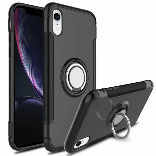 For iPhone 11 Pro XR X XS Max 5S SE 8 Plus 7 6S 6 Case Stand Magnetic Ring Cover