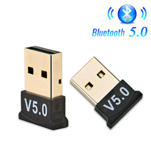 USB Bluetooth 5.0 Adapter Wireless Dongle High Speed CSR for PC Windows Computer