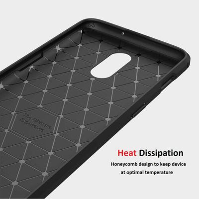 For OnePlus 8 Pro 7 7T 6 6T Case - Carbon Fiber Protective Soft TPU Cover